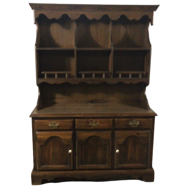 Dark Brown Hutch