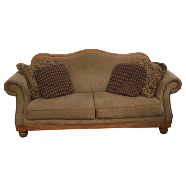 Light Brown Broyhill Sofa