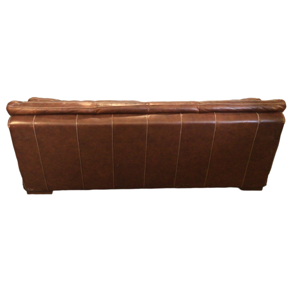 Brown Leather Couch