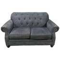 Blue Loveseat