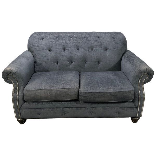 Blue Loveseat