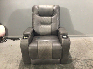 Leather electric reclining chair