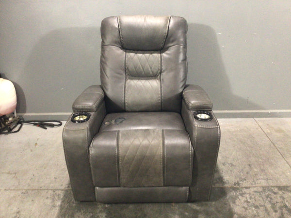 Leather electric reclining chair