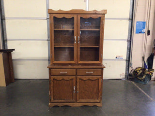 Four Door Wood Hutch