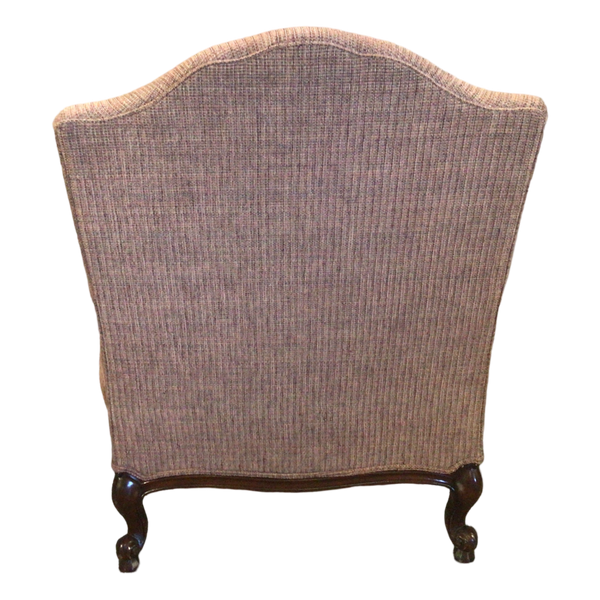 Maroon Lillian August Arm Chair