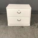 White Wooden Filing Cabinet