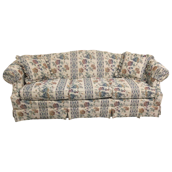 King Hickory Floral Sofa