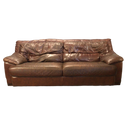 Brown Leather Couch