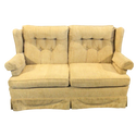 Yellow Colored Loveseat