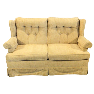 Yellow Colored Loveseat