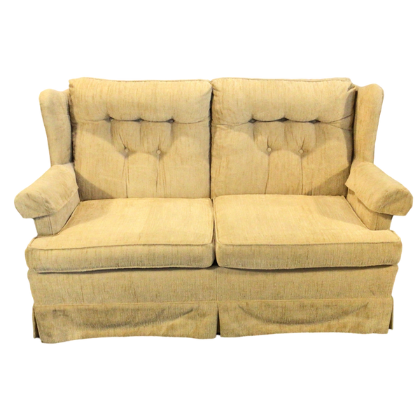 Yellow Colored Loveseat