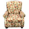 Patterned Recliner