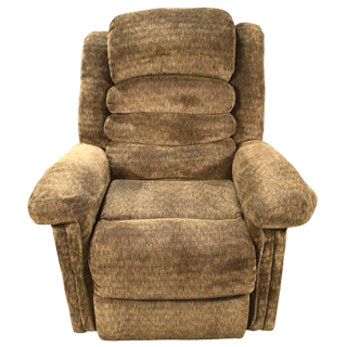 Brown Electric Reclining Heated Massage Chair