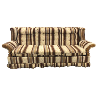 Striped Sleeper Sofa