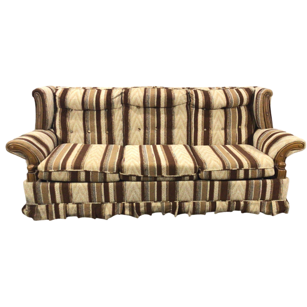 Striped Sleeper Sofa