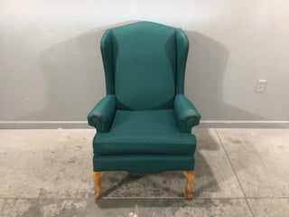 Green Wingback Chair