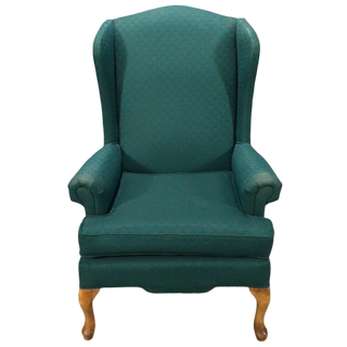 Green Wingback Chair