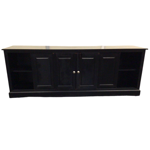 Long Black Tv Stand