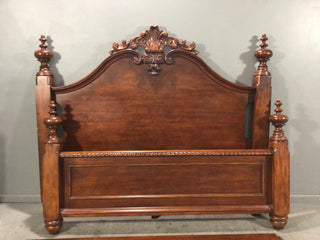 King size cherry bed