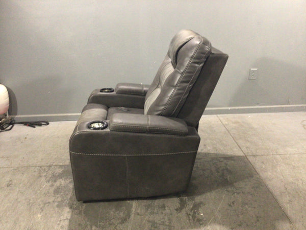 Leather electric reclining chair