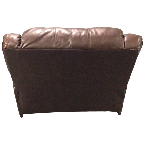 Oversized Brown Recliner