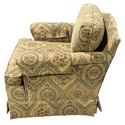 Skirted Floral Pattern Chair