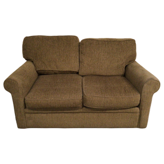 Brown Loveseat