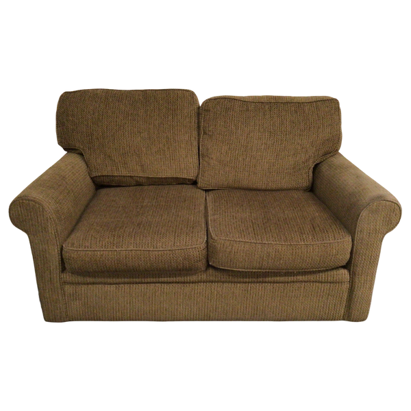 Brown Loveseat