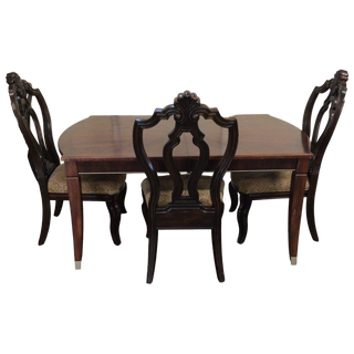 Dark Brown Dining Table