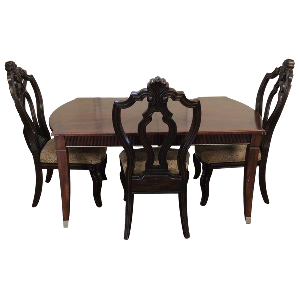 Dark Brown Dining Table