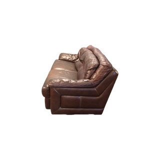 Brown Leather Couch