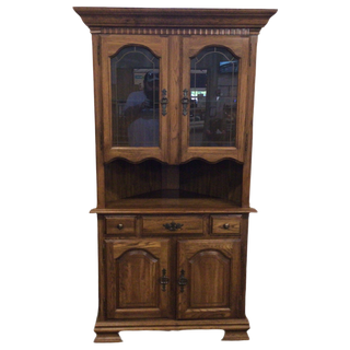 Corner Kitchen Hutch
