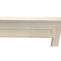 White Fireplace Mantle