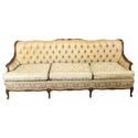 Key City Gold Pleated Sofa