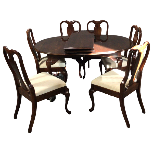 Seven Piece Cherry Dining Set