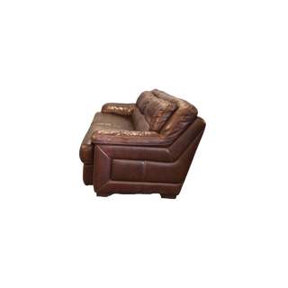 Brown Leather Sofa