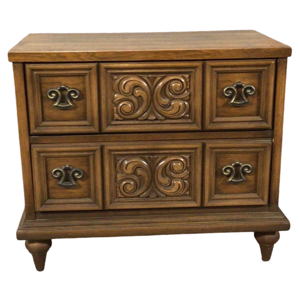 Two Drawer Nightstand