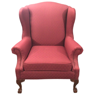 Burgundy Armchair