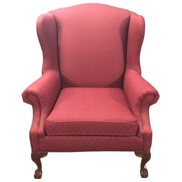 Burgundy Armchair