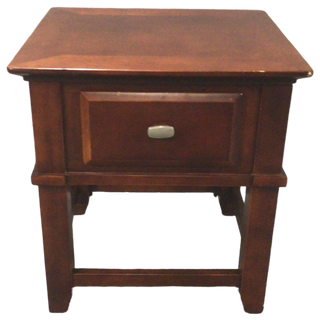 Single Drawer Cherry Side Table