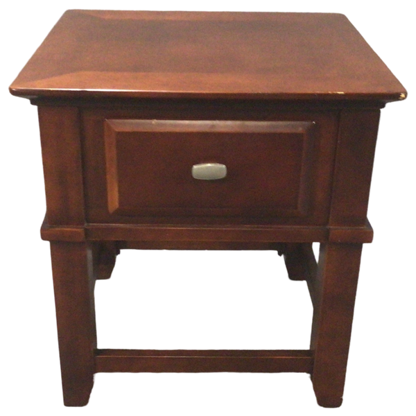 Single Drawer Cherry Side Table