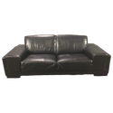 Black Leather Loveseat