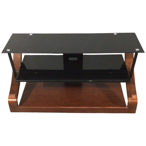 Three Tier Wood Tv Stand