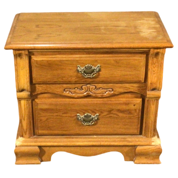 Two Drawer Nightstand