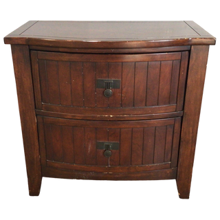 Two Drawer Klaussner Nightstand
