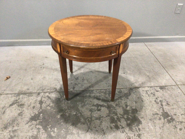 Round Vintage Side Table