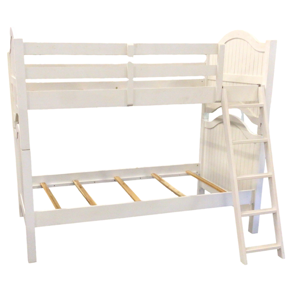 White Bunkbed