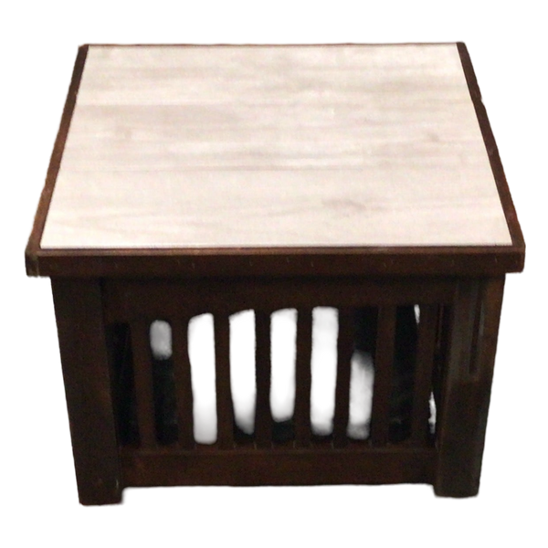 Tile Top End Table