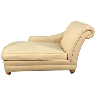 Ethan Allen Beige Colored Chaise