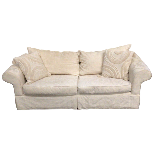 Cream Floral Sofa